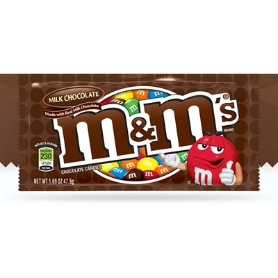 M&M's Bonbons Chocolat Au Lait - Milk Chocolate (1x24x48g)
