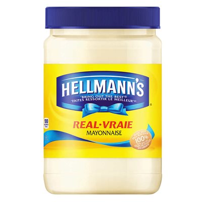 HELLMAN'S Real Mayonnaise Vraie (1x1.8L)