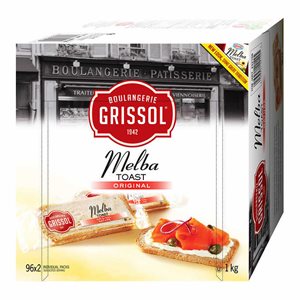 GRISSOL Melba Toast Packs (1x96x2pcs)