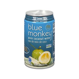 BLUE MONKEY Eau de Noix Coco - Coconut Water (1x24x330ml)