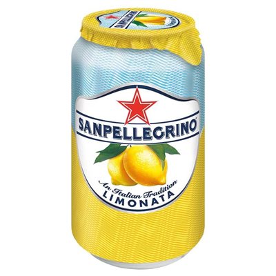SAN PELLEGRINO Limonata Sparkling Beverage (Yellow 1x24x330ml)