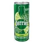 PERRIER® Natural Spring Water | Lime (35 cans)