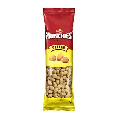 MUNCHIES Salted Peanuts - Arachides Salées (1x12x55g)