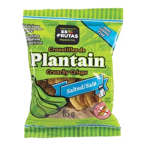 Salted Plantain Crunchy Crisps (50 bags)