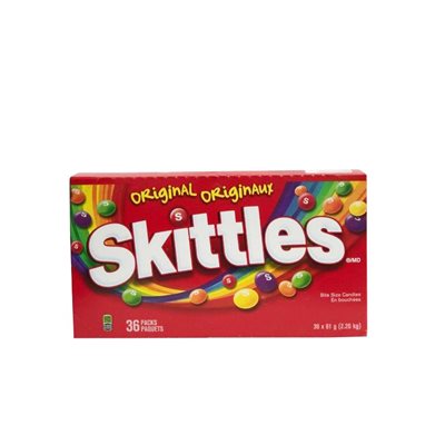 SKITTLES - Bonbons Saveurs Original Candies (1x36x61g)