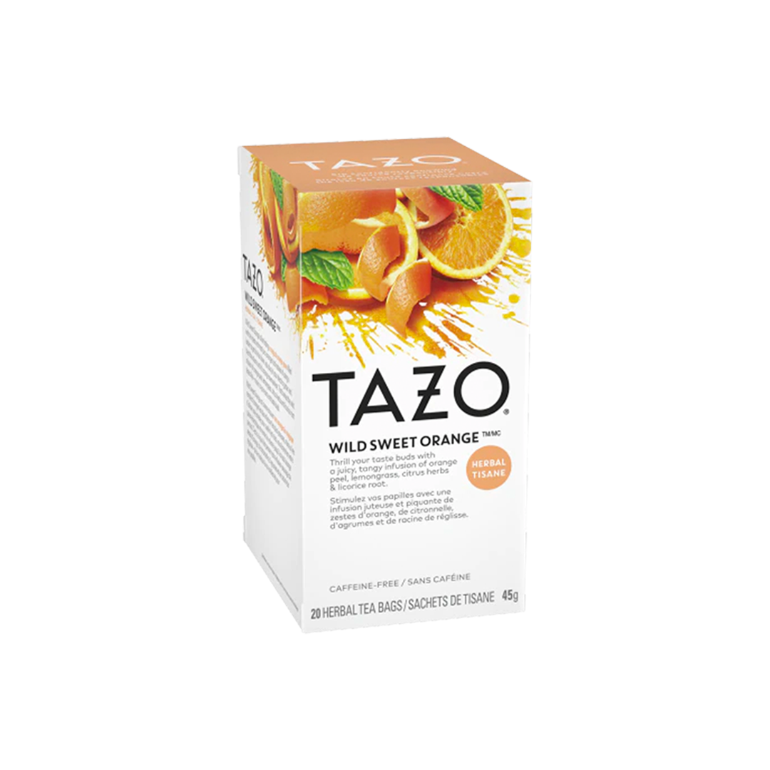 TAZO Thé Wild Sweet Orange Tea (6 x 20 CT)