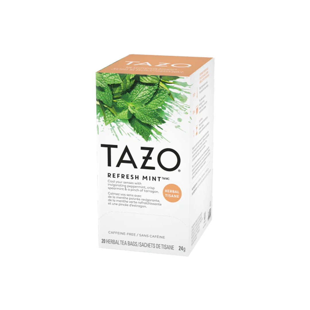 TAZO Thé Refresh Mint Tea (6 x 20 CT)