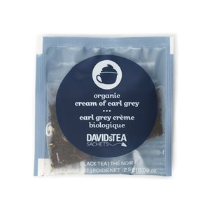 DAVIDsTEA Earl Grey Crème / Cream of Earl Grey 25x