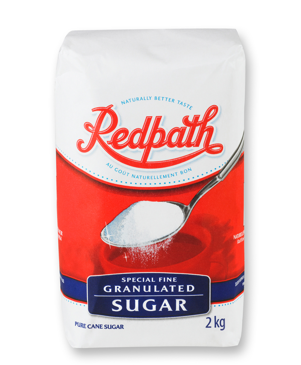 REDPATH Granulated White Sugar - Sucre (1x2kg)