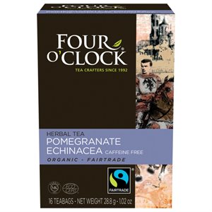 FOUR O'CLOCK Thé Pomme-Grenade - Pomegranate Tea (6x16CT)
