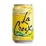 LA CROIX Citron - Lemon Sparkling Water (1x24x355ml)