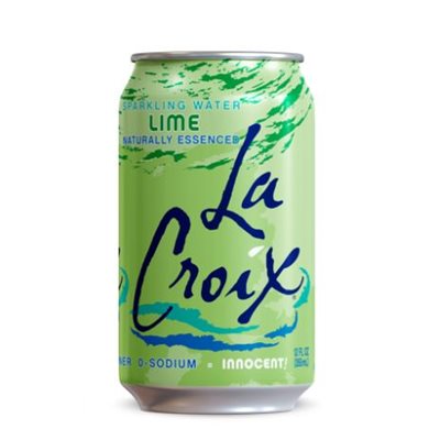 LA CROIX Citron Vert - Lime Sparkling Water (1x24x355ml)