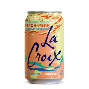 LA CROIX Pêche Poire - Peach Pear Sparkling Water (1x24x355ml)