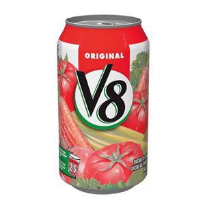 CAMBELL'S Jus de légumes V8 Vegetable Juice (1x24x340ml cans)
