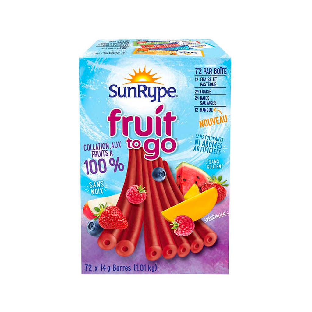 SUNRYPE Collations Fruit To Go Snacks (1x72CT)