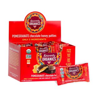 Heavenly Organics Pomegranate Chocolate Honey Patties
