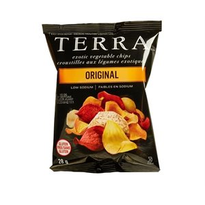 TERRA Croustilles Legumes Exotique - Exotic Vegetable Chips (1x24x28g)