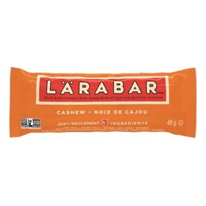 LARABAR Barres Noix de Cajou - Cashew Bars (1x16x45g)