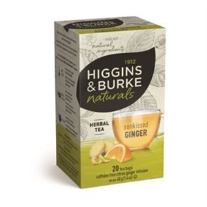 HIGGINS & BURKE Sunkissed Ginger Tea (6x20CT)