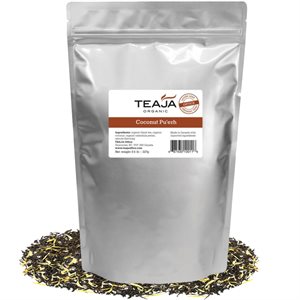 TEAJA Coconut Pu'erh Loose Leaf Tea