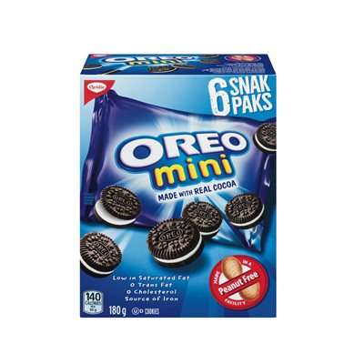CRISTIE Biscuit Mini Oreo Cookies Snack Packs (1x6x30g)