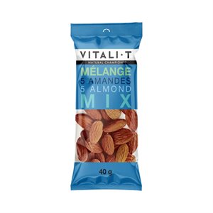 VITALI-T Mélange 5 Amandes - 5 Almonds Mix (1x15x40g)